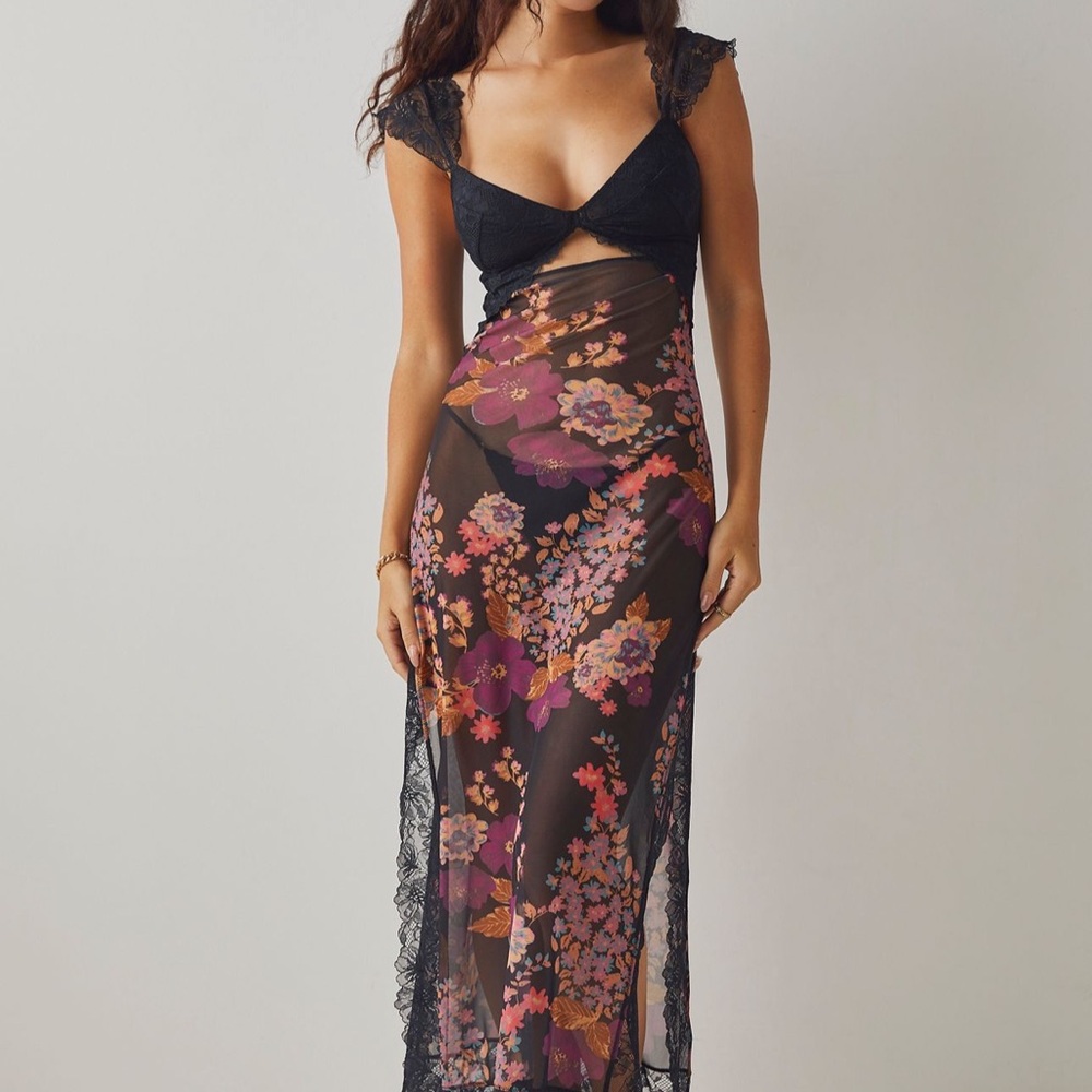 Free People Suddenly Fine Maxi Slip